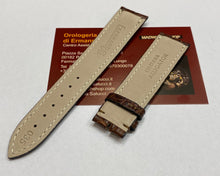 Carica l'immagine nel visualizzatore di Gallery, Cinturino marrone Eberhard 21021 Aliante originale no fibbia