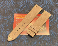 Carica l'immagine nel visualizzatore di Gallery, Cinturino Eberhard color tortora 21mm per Tazio Nuvolari 31138