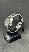 Carica l&#39;immagine nel visualizzatore di Gallery, Orologio Pierre Bonnet Submariner Vintage ref 6602A acciaio quadrante nero quarzo
