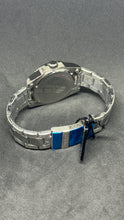 Carica l&#39;immagine nel visualizzatore di Gallery, Orologio Pierre Bonnet Submariner Vintage ref 6602A acciaio quadrante nero quarzo
