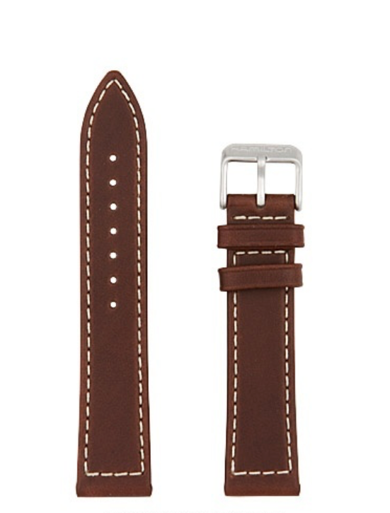 Cinturino Hamilton marrone per Khaki originale 20/18
