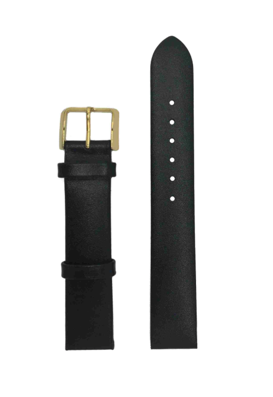 Cinturino Rado nero Anatom FLO M 17mm fibbia originale
