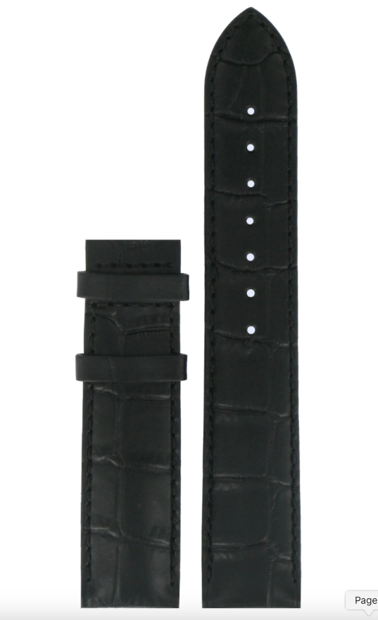 Cinturino nero originale per Tissot Le Locle T006407A senza fibbia