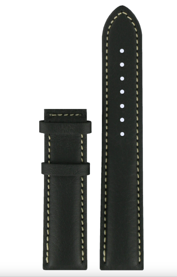 CINTURINO TISSOT NERO 19/18 MM ORIGINALE SENZA FIBBIA