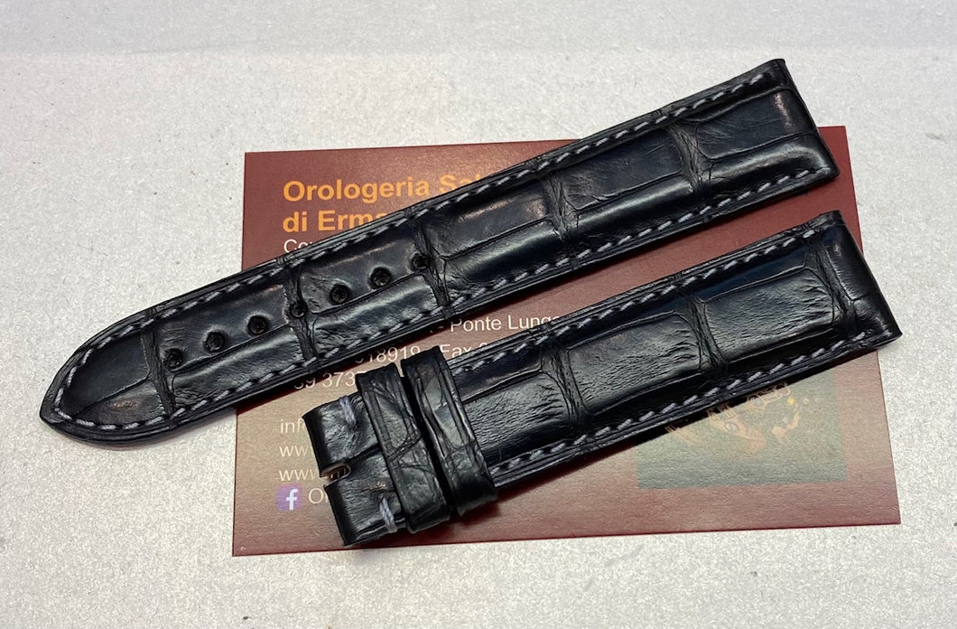 Cinturino Eberhard nero o marrone ansa 20mm per modello 31046