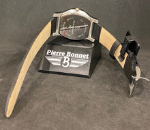Carica l&#39;immagine nel visualizzatore di Gallery, Orologio Pierre Bonnet donna acciaio ref. 4172A quadrante nero e zirconi
