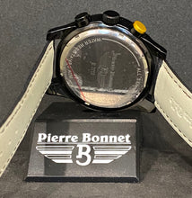 Carica l&#39;immagine nel visualizzatore di Gallery, Orologio Pierre Bonnet cronografo 7213D quadrante nero uomo
