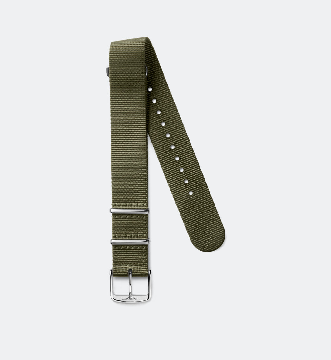 Cinturino Longines NATO verde 20mm