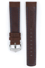 Carica l&#39;immagine nel visualizzatore di Gallery, Cinturino marrone Mariner Hirsch 22mm L
