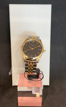 Carica l&#39;immagine nel visualizzatore di Gallery, Orologio Rosefield The Ace bicolore acciaio/oro giallo quadrante nero donna
