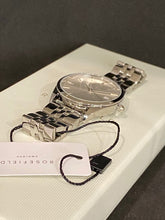 Carica l&#39;immagine nel visualizzatore di Gallery, Orologio Rosefield AMS/NYC The Ace acciaio quadrante argento donna
